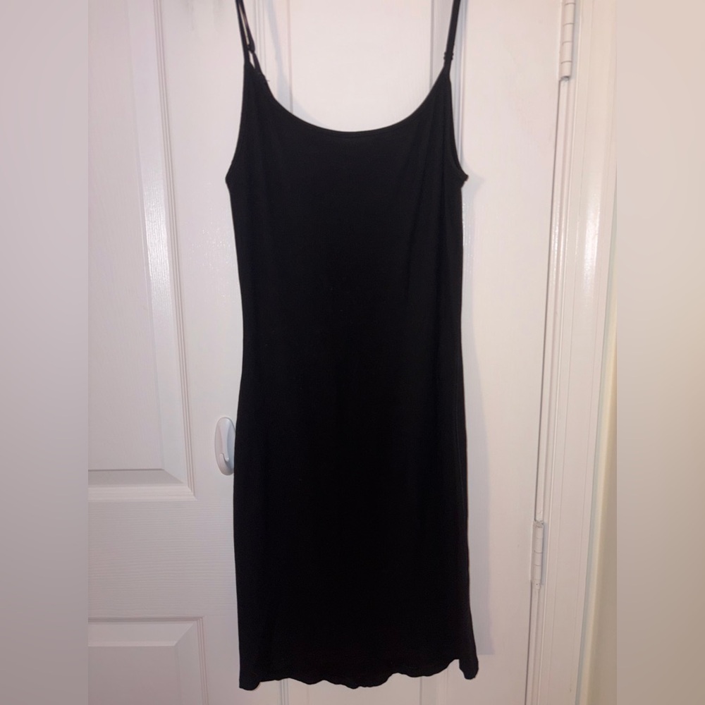 SKIMS Black Mini Dress
